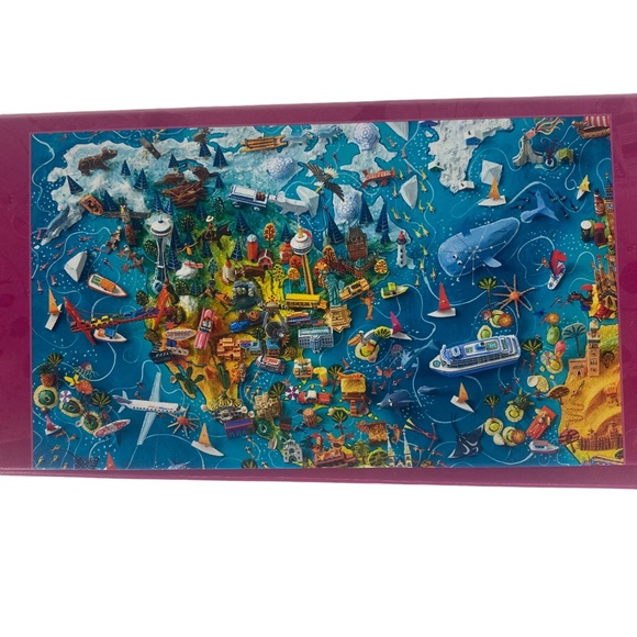 HEYE Miniature World 2000 Piece Puzzle and Poster Art No. 29983 - Picture 4 of 8